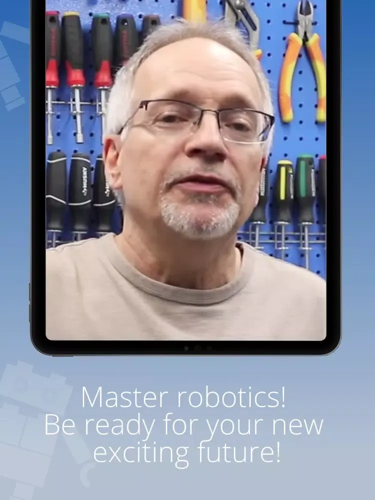 Capturas de tela do Learn Robotics Electronic App iPad 