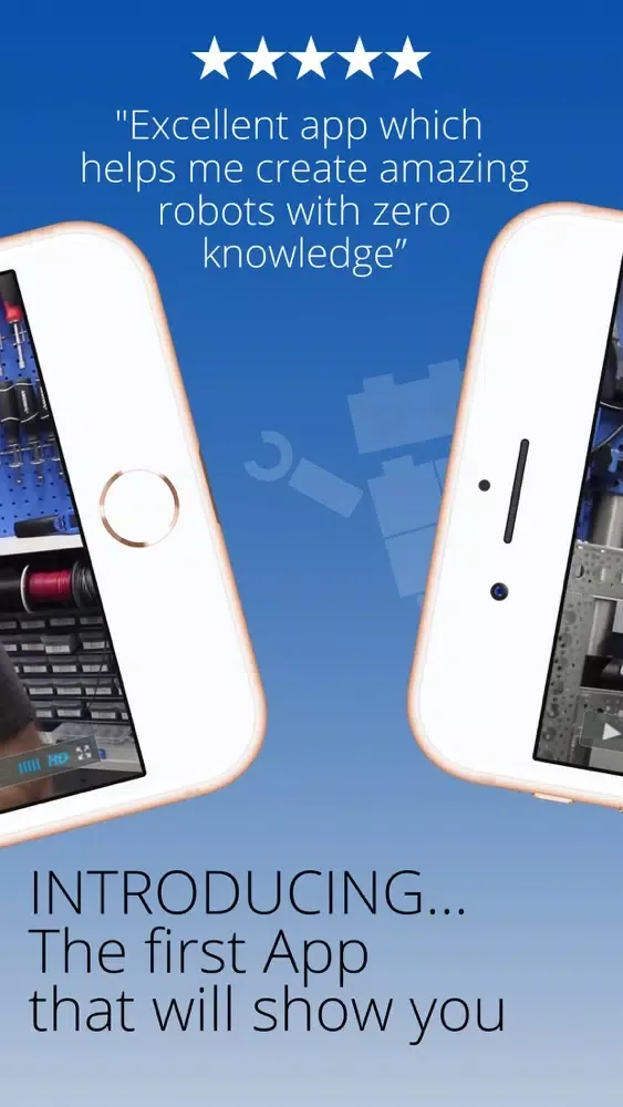 Capturas de tela do Learn Robotics Electronic App