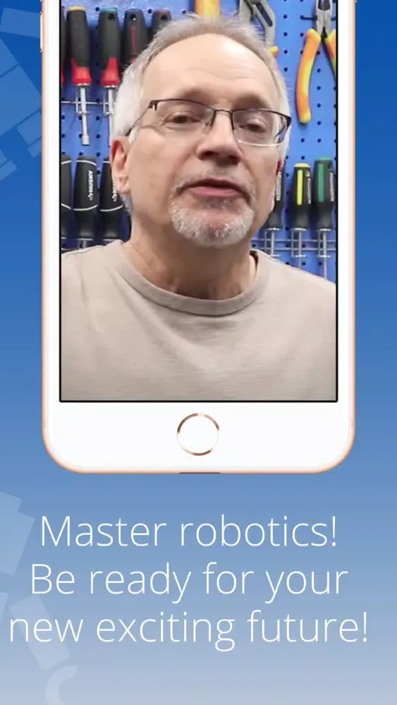 Capturas de tela do Learn Robotics Electronic App