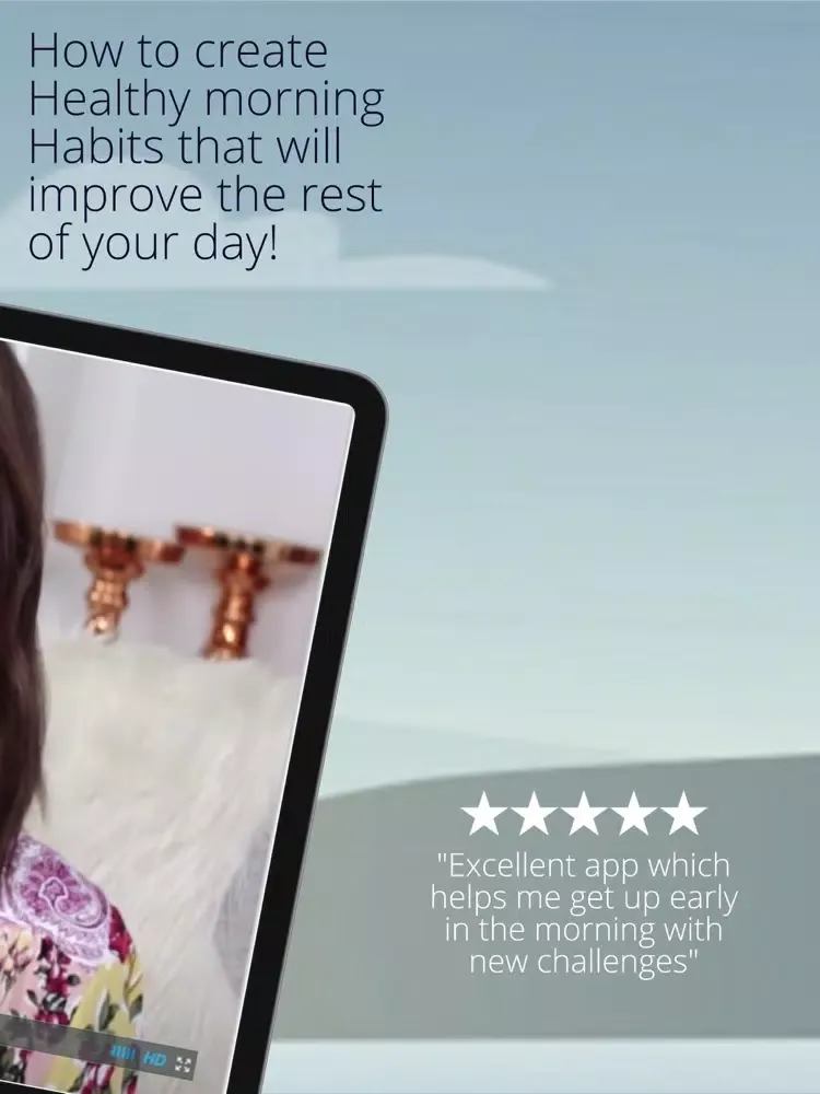 ภาพหน้าจอของ Morning Routine Wake Up Habits iPad 