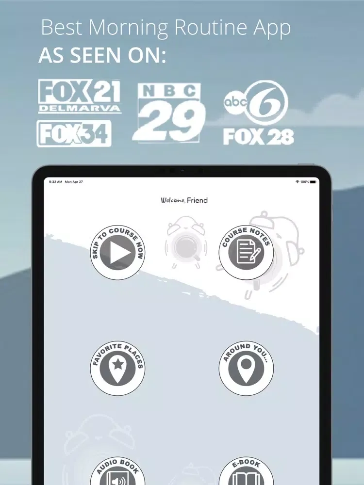 ภาพหน้าจอของ Morning Routine Wake Up Habits iPad 