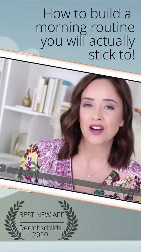 ภาพหน้าจอของ Morning Routine Wake Up Habits