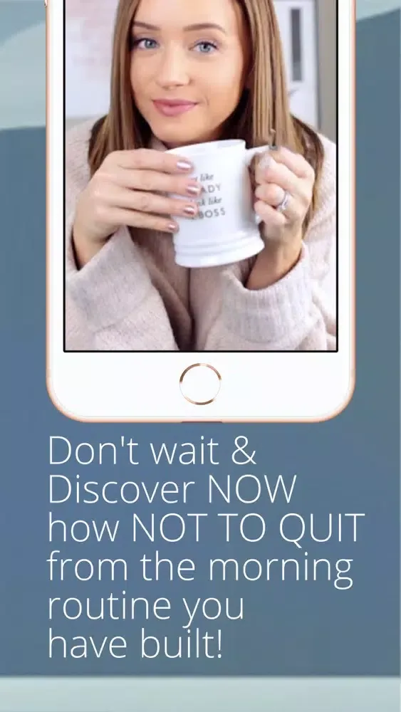 ภาพหน้าจอของ Morning Routine Wake Up Habits