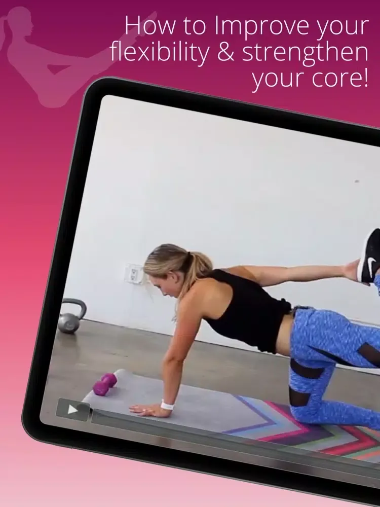 ภาพหน้าจอของ Pilates Mind Body Exercise App iPad 