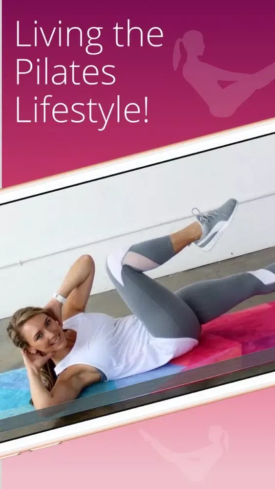 ภาพหน้าจอของ Pilates Mind Body Exercise App