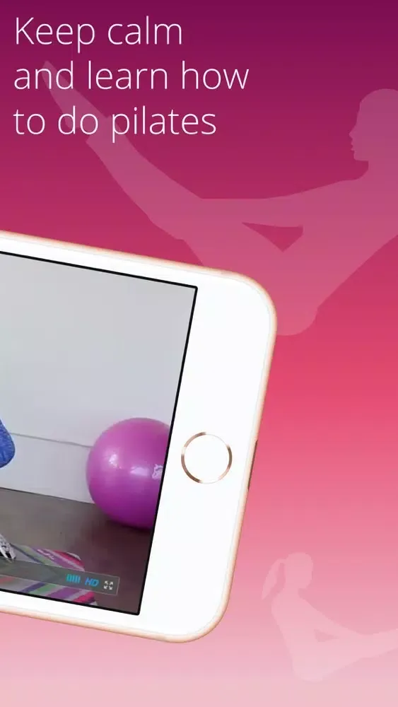 ภาพหน้าจอของ Pilates Mind Body Exercise App