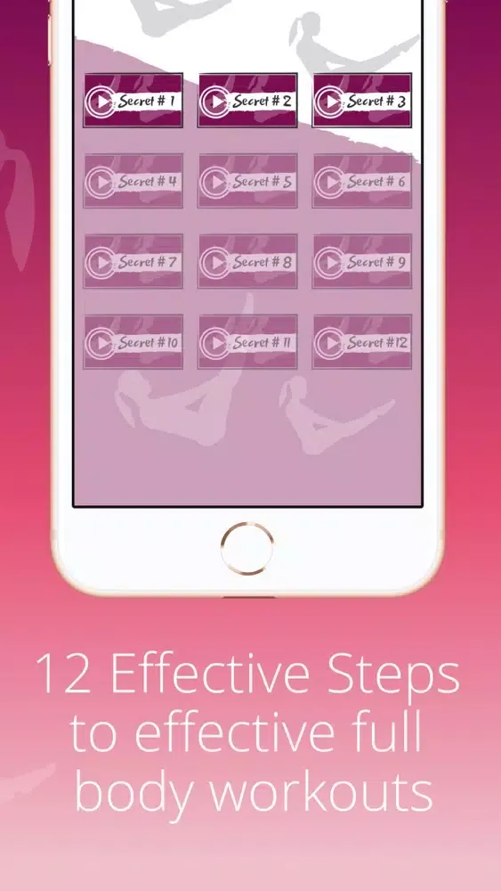 ภาพหน้าจอของ Pilates Mind Body Exercise App