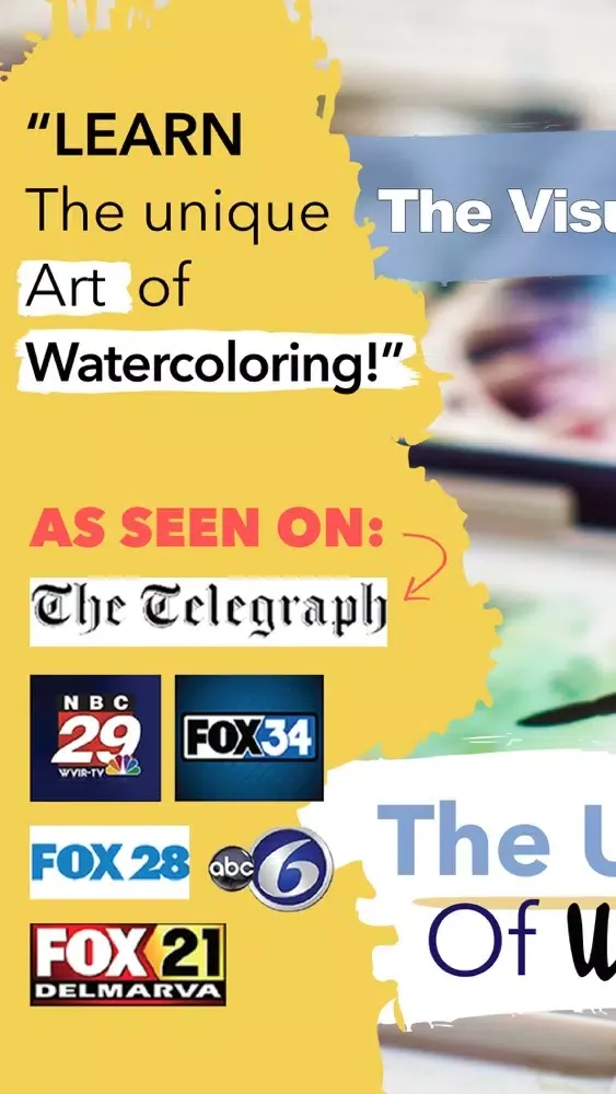 Ảnh chụp màn hình của Watercolor Painting Unique Art