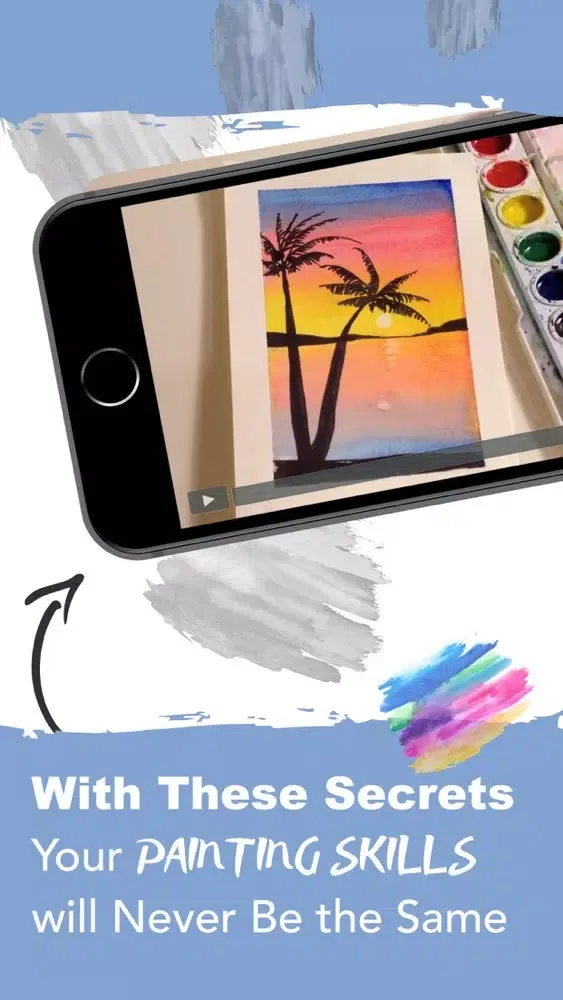 Ảnh chụp màn hình của Watercolor Painting Unique Art