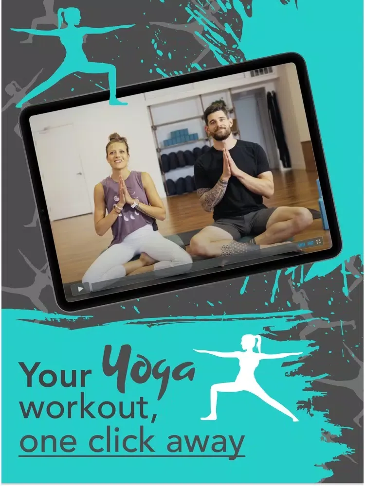 Ảnh chụp màn hình của YOGA for Beginners Down Dog iPad 