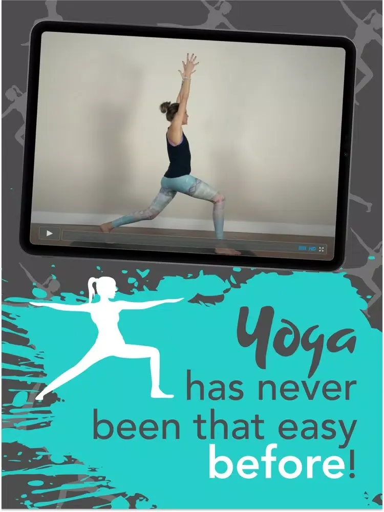 Ảnh chụp màn hình của YOGA for Beginners Down Dog iPad 