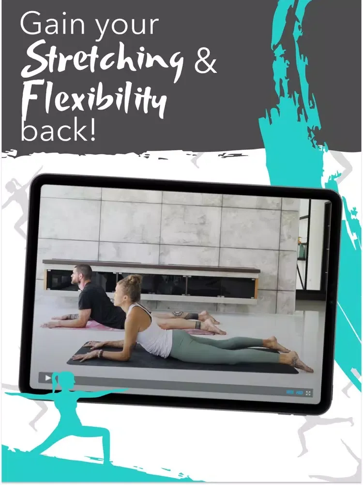 Ảnh chụp màn hình của YOGA for Beginners Down Dog iPad 