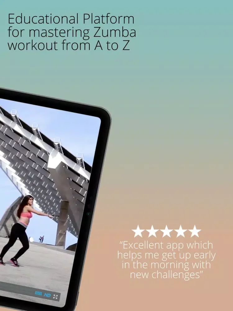 Capturas de pantalla de Zumba Groove Dance Workout App iPad 