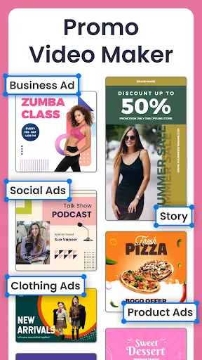 Marketing Video Maker Ad Maker應用截圖