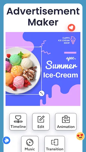 Marketing Video Maker Ad Maker應用截圖