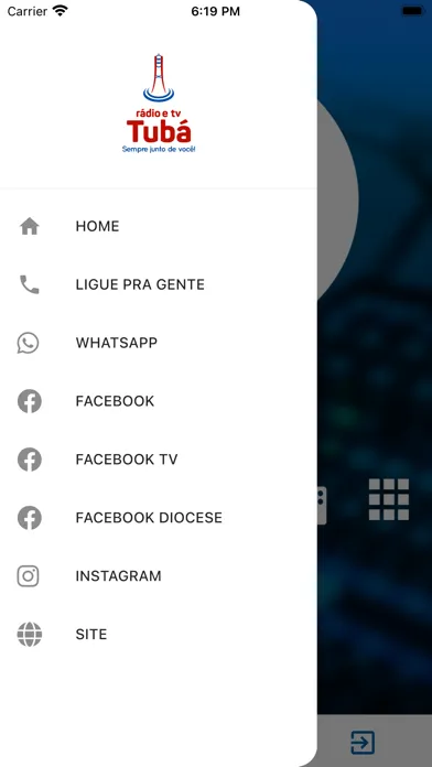 Captures d'écran de Rádio e TV Tuba