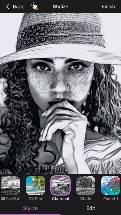 Graphite: Turn Photo to Sketch Ekran Görüntüleri