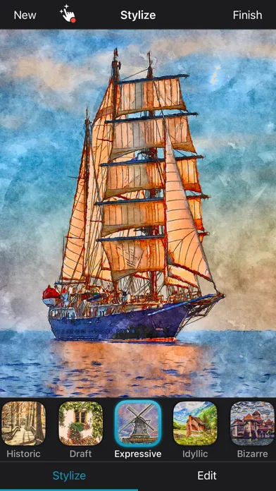 Zrzuty ekranu Waterbrush: Watercolor Effects