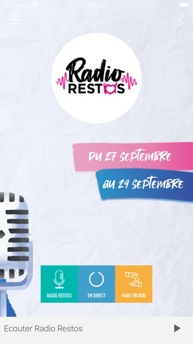 Radio Restos 스크린샷