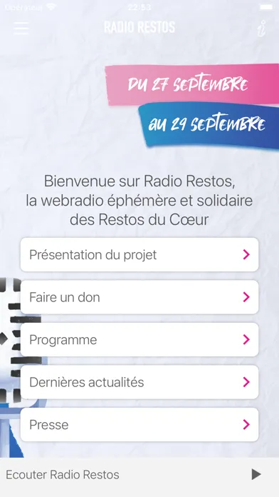Radio Restos 스크린샷