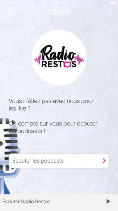 Radio Restos 스크린샷