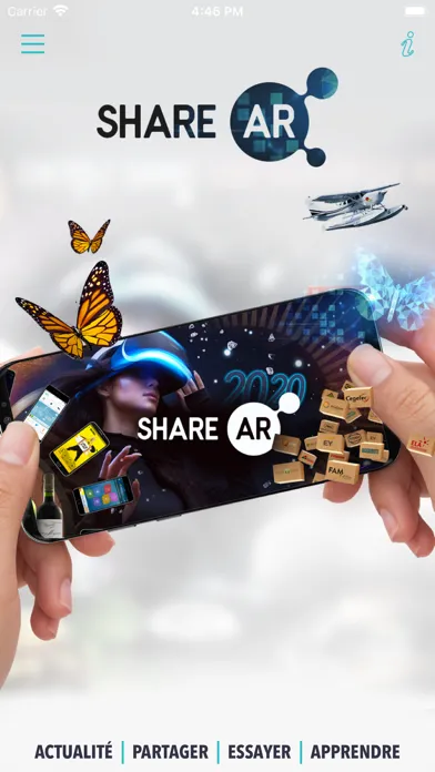 Share-AR سکرین شاٹس