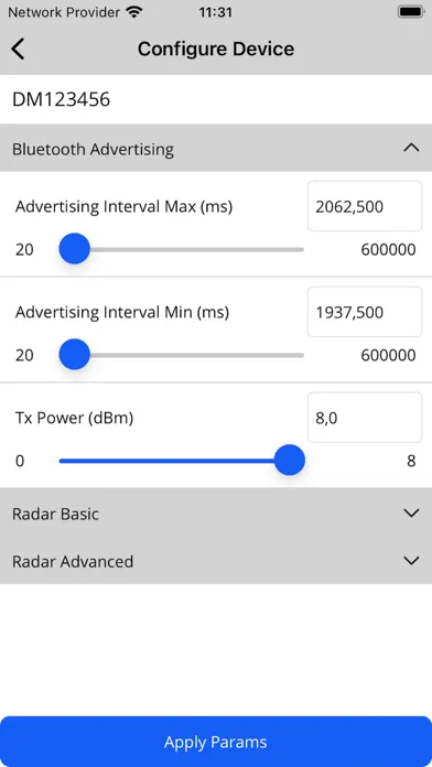 Barra Radar Configurator স্ক্রিনশট
