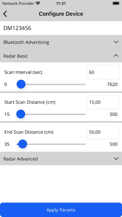 Barra Radar Configurator স্ক্রিনশট