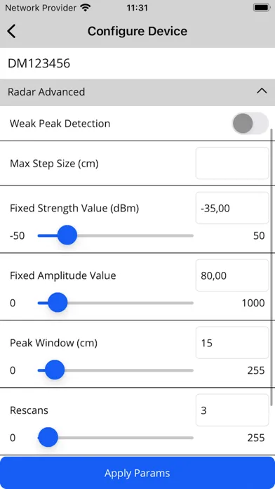 Barra Radar Configurator স্ক্রিনশট