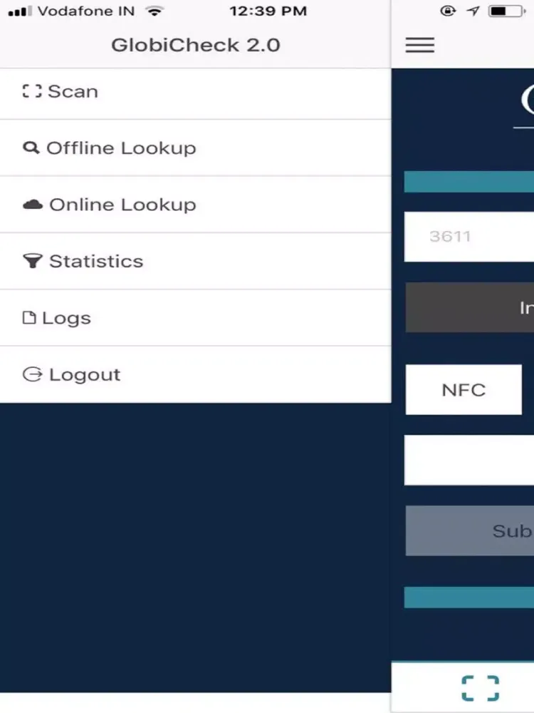 GlobiCheck iPad  سکرین شاٹس