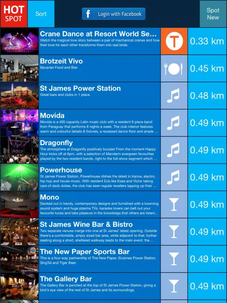 Hotspot - the coolest spots around you! iPad 应用截图