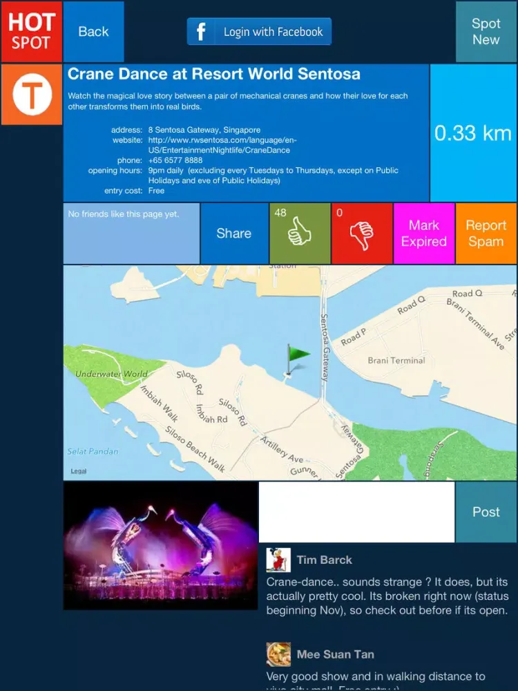 Hotspot - the coolest spots around you! iPad 应用截图