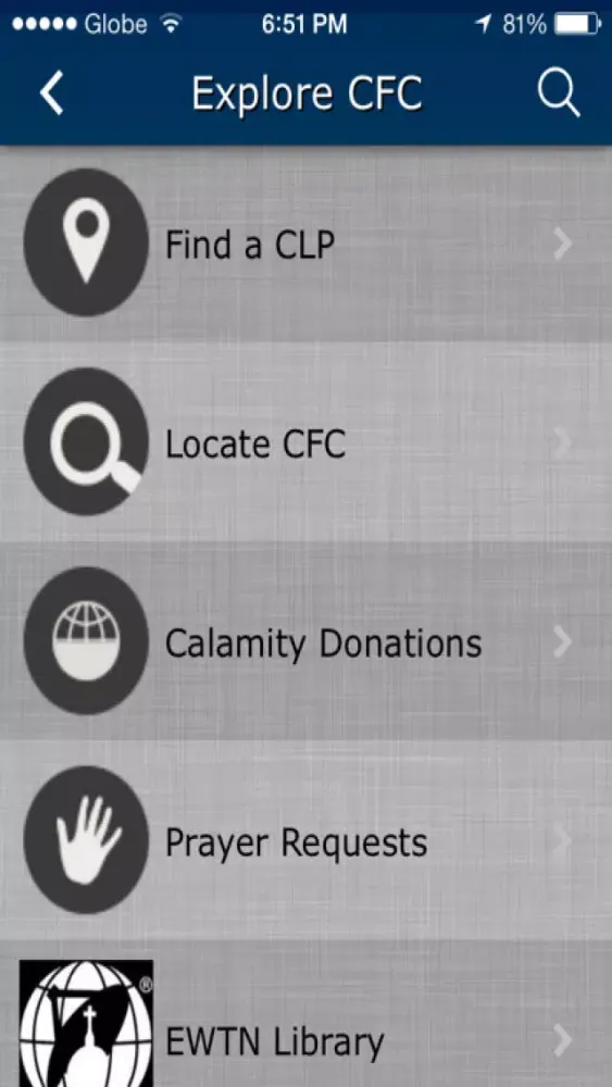 CFC APP Ekran Görüntüleri