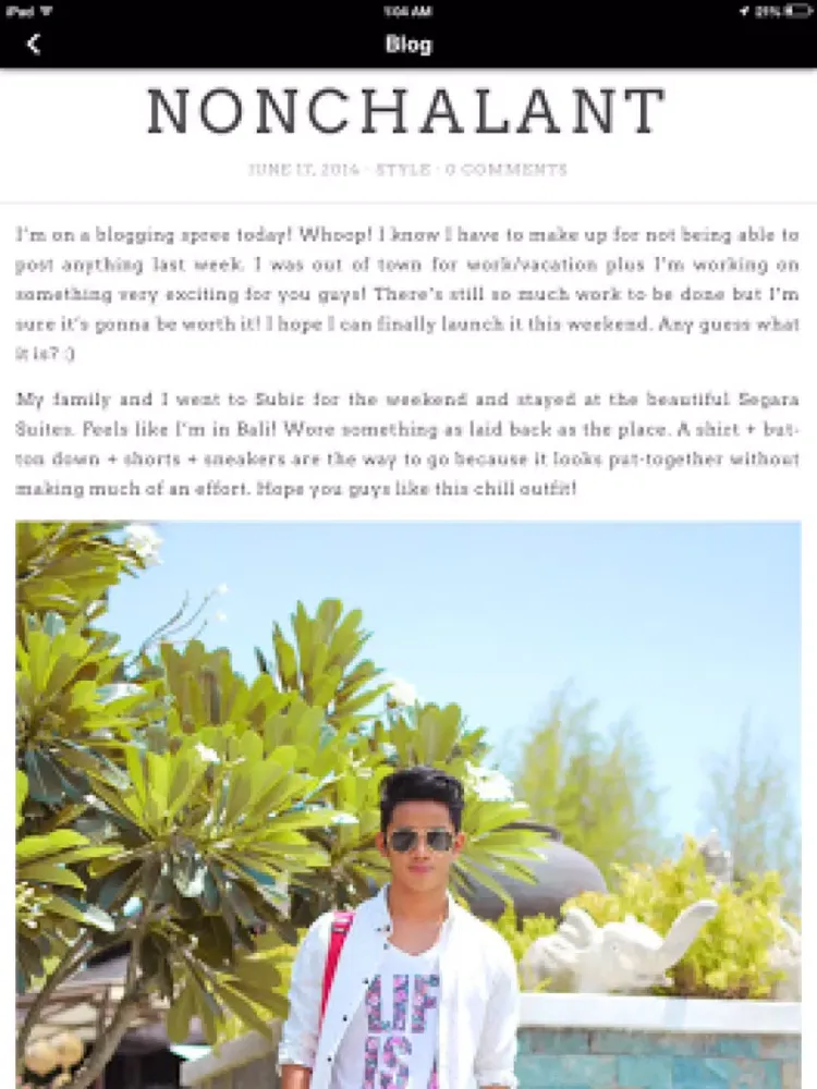 Tangkapan layar David Guison iPad 