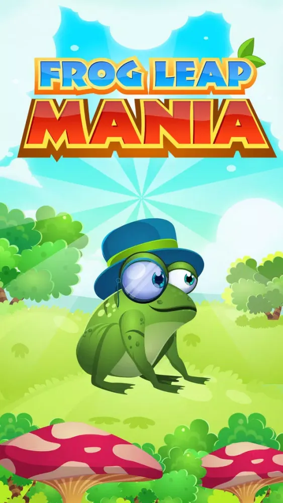 Ảnh chụp màn hình của Frog Leap Mania