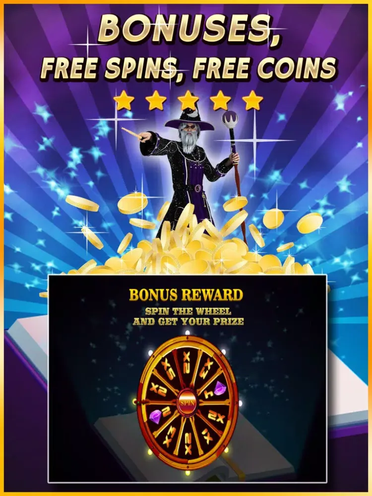 Slots of Wonderland - Magical Casino Journey iPad  स्क्रीनशॉट