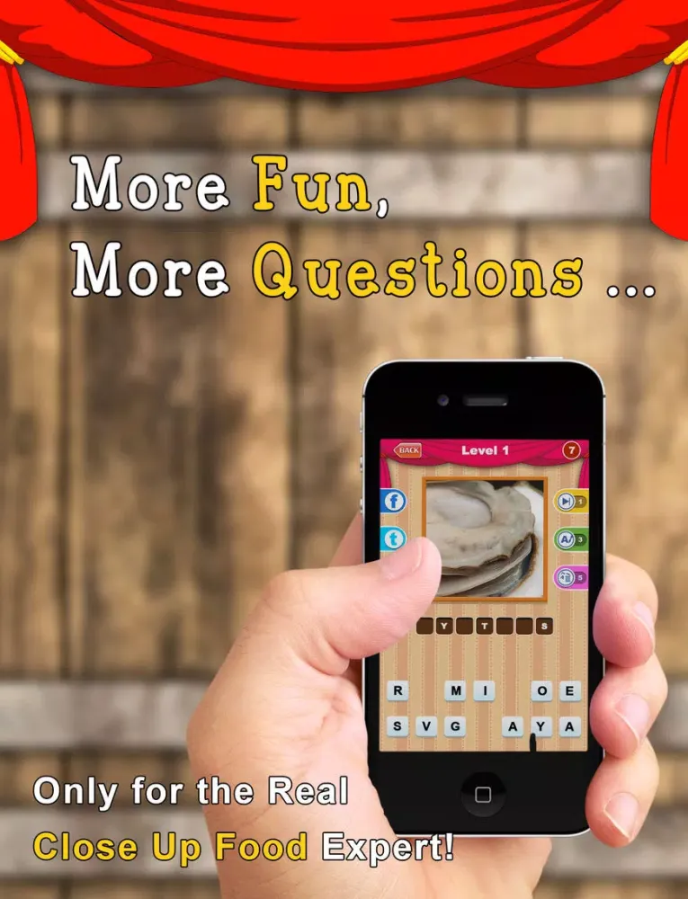 تصاویر Allo! Food Close up - - Guess the Zoomed In Photo Trivia Challenge iPad 