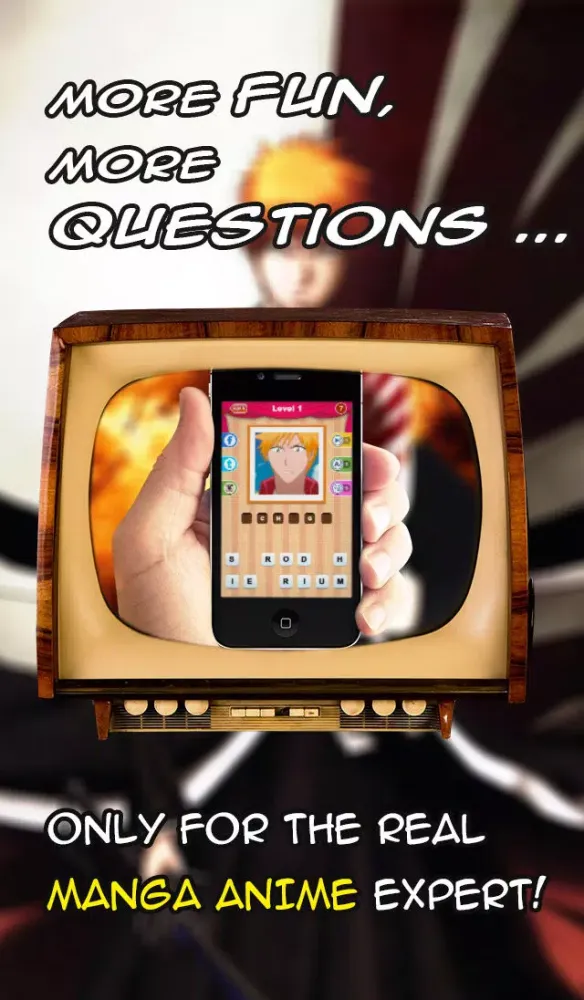 Tangkapan skrin Allo! Guess the Japanese Manga Cartoon - Photo Trivia Challenge