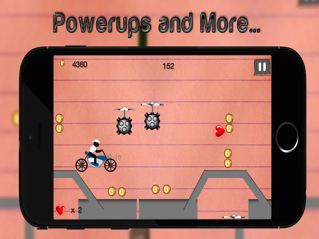 Zrzuty ekranu Moto Stickman Rider iPad 