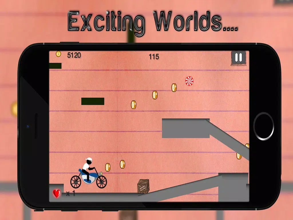 Zrzuty ekranu Moto Stickman Rider iPad 