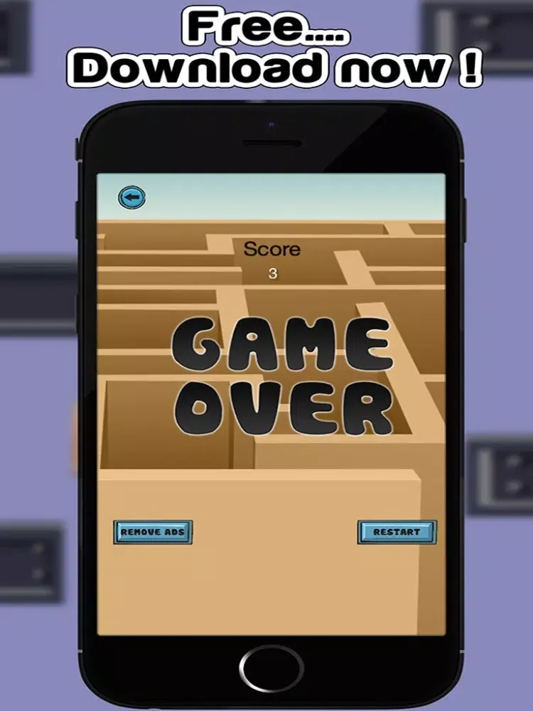 Tangkapan skrin The Impossible Puzzle Maze Getaway iPad 