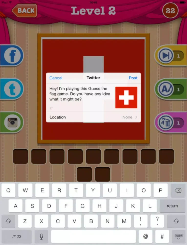 Tangkapan skrin Allo! Guess The Flag - The Ultimate Fun Free Country Flag Quiz iPad 