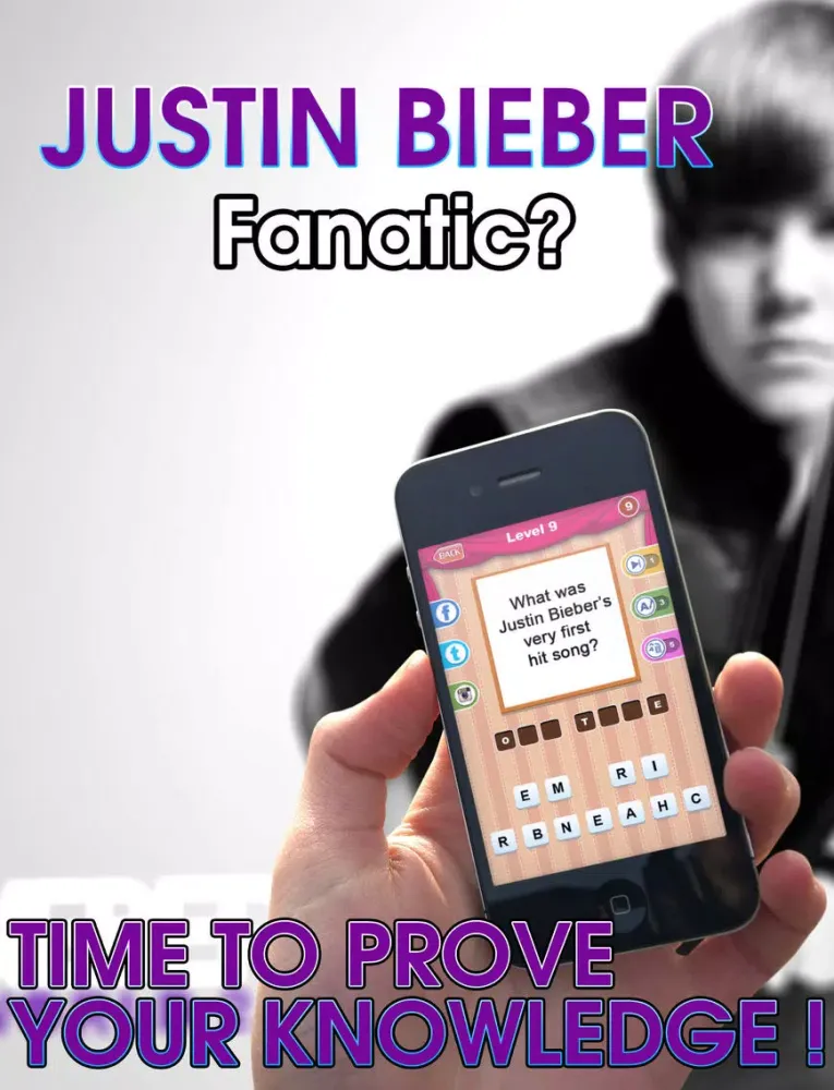 صور Trivia for Justin Bieber Fan - Guess the Pop Star and Teen Quiz iPad 
