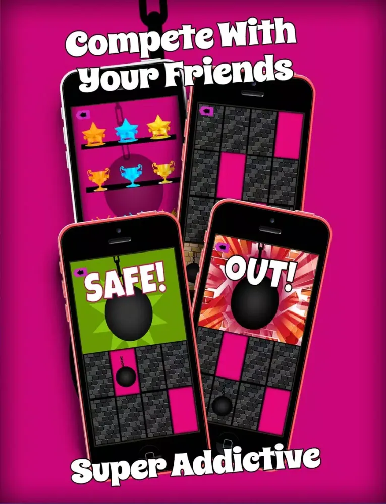 Screenshot di A Piano Tap Smash - Don't Step on Color Wrecking Ball Tiles iPad 