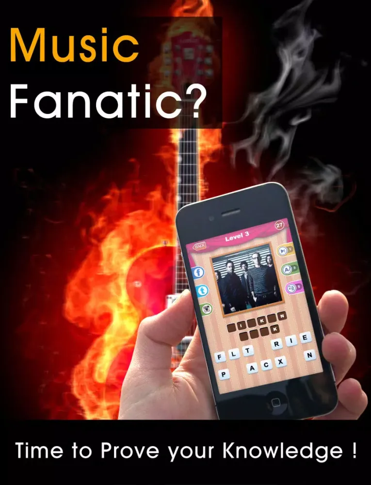 Allo! Guess the Music Band - Rock Fan Trivia What's the icon in this image quiz iPad  Screenshots