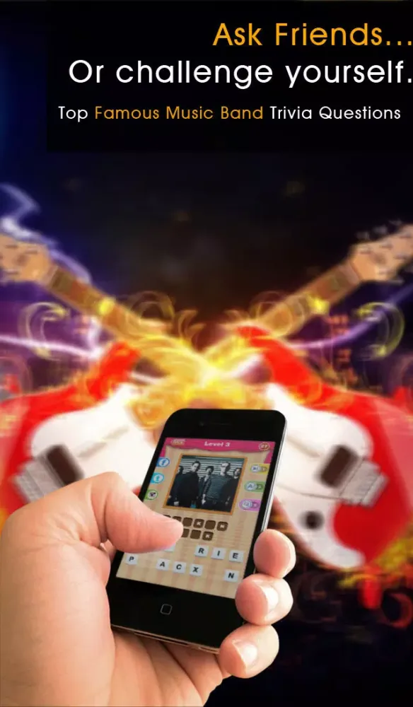 Allo! Guess the Music Band - Rock Fan Trivia What's the icon in this image quiz Screenshots