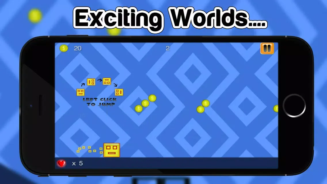 GeoCarre - Impossible Gravity challenge Screenshots