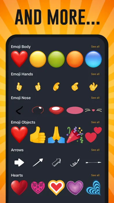 Emoji Maker, Avatar Creator Screenshots