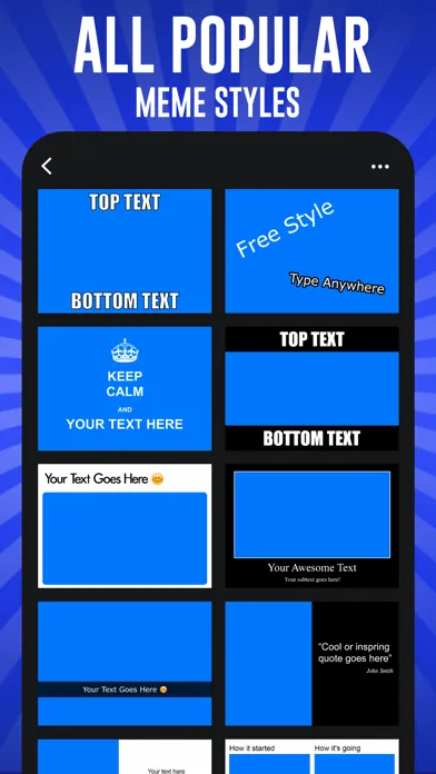 Capturas de tela do Meme Maker Pro: Design Memes