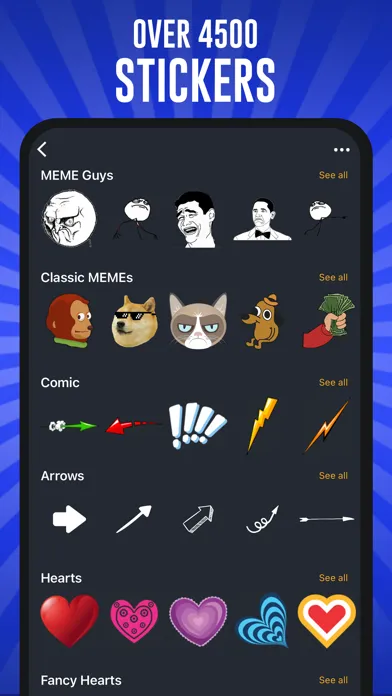 Capturas de tela do Meme Maker Pro: Design Memes